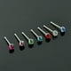 thumbnail image 4 of Xihbxyly Piercings Nasales Geométricos, 60 Piezas de Diamantes de Imitación Multicolor, Joyería Nasal de Moda, Pendientes y Decoración Nasal Versátiles, Uso Diario Informal, Estilo Unisex., 4 of 4