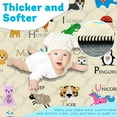 thumbnail image 6 of FUGWU Baby Play Mat for Floor, Fits 71x59 Playpen, Non-Slip & Soft Crawling Mat for Infants(Beige Animal), 6 of 7