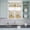 Beige Brown, variant on 3 Piece Kitchen Curtains and Valances Set White Daisy Cafe Curtains 36 Inch Length Spring Floral Elegant Pastoral Bees Watercolor Valance & Tier Curtain for Living Room Bedroom 54"x18" 27"x36"*2