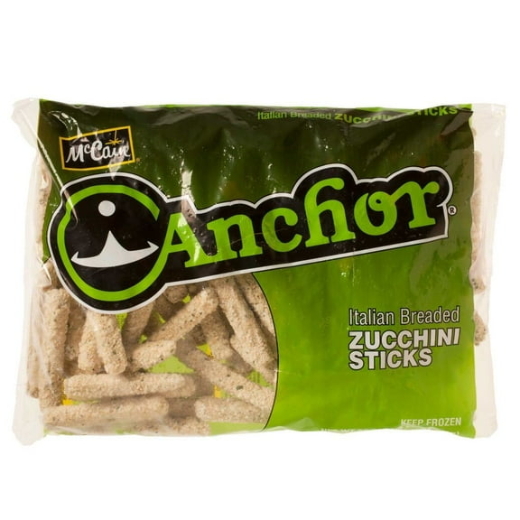 McCain Anchor Italian Breaded Zucchini Stick - Appetizer, 3.5 Pound -- 4 per Case.