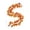 1178#orange, variant on Artificial Maple Leaf Garland, 78-Inch Fall Vine for Thanksgiving, Halloween, and Home Wedding Decor