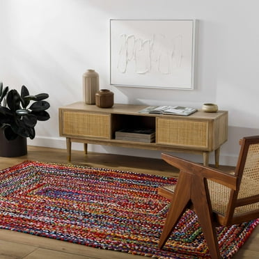 Hauteloom Henio Recycled Material Living Room, Bedroom Area Rug - 8' x 10'