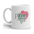 thumbnail image 2 of Forever Yours Coffee Tea Ceramic Mug Office Work Cup Gift 11 oz, 2 of 3