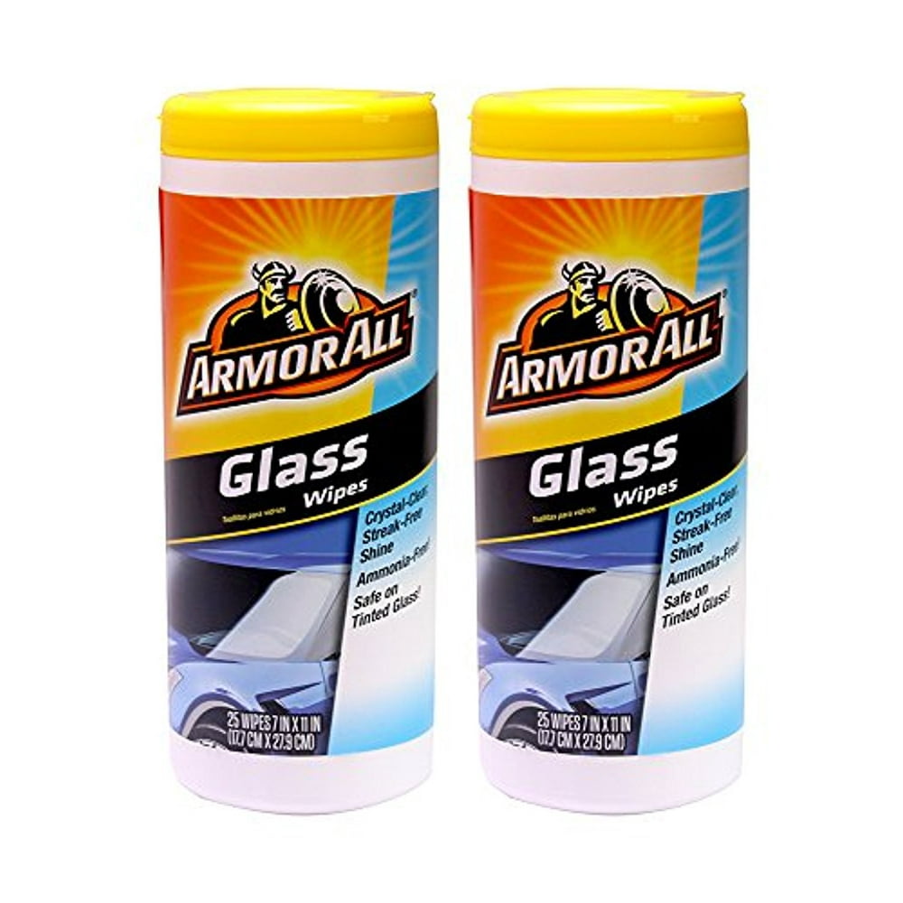 Armor All Glass Wipes (25 ct.) 2 Pack