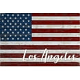 thumbnail image 4 of Los Angeles, California, Distressed American Flag (19x27 inches, Premium 500 Piece Jigsaw Puzzle for Adults and Family, Made in USA), 4 of 4