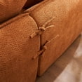 thumbnail image 5 of 106.30" Overized Sectional Couch, 3-Seater Sofa with Chaise, L-shaped Cloud Couch with Double Cushions and 4 Pillows, Sleeper Sofa for Living Room, 5 of 7