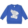 thumbnail image 2 of Inktastic Elephant Toddler Sweatshirt, 2 of 4