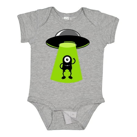 

Inktastic Alien Being Beamed Up by UFO Gift Baby Boy or Baby Girl Bodysuit