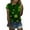 Army Green, variant on Fesfesfes Womens Summer Tops Women Casual St. Patrick's Day Printed Short Sleeve Round Neck Pullover Blouse T-shirt Tops Short Sleeve Tops Women L(US:8)