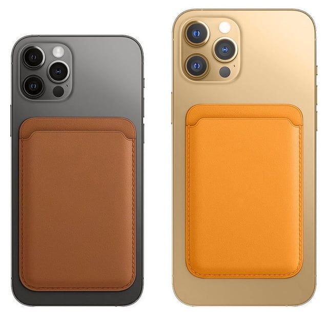 Adecuado para iPhone 13, tarjetero magnético, Apple 12Pro, oficial, especial, de cuero, adhesivo trasero 12, tarjetero de PU