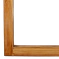 thumbnail image 4 of Farmhouse Style Rectangular Wooden Wall Mirror with Arched Top, Brown - Saltoro Sherpi, 4 of 5