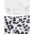 thumbnail image 3 of Baby Three Pieces Flying Sleeve Romper Long Trousers+Wave Point Headband, 3 of 8