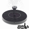 thumbnail image 1 of Solar Fountain - Water Fountain with Solar Panel - 16 cm Black - Compatible with Various Brands, 1 of 5