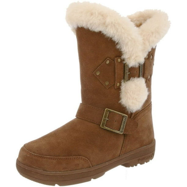 Bearpaw Bearpaw Boots Women Madeline Sheepskin Buckle Rivet 1717W