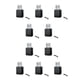 thumbnail image 3 of sweethay Adaptador de audio Bluetooth 5.1 Receptor de audio inalámbrico USB de 3,5 mm Receptor Bluetooth de salida dual con micrófono incorporado 10piezas, 3 of 6