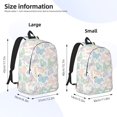 thumbnail image 2 of Bingfone Colorful Butterfly Print Canvas College Laptop Backpack, Large Capacity Lightweight College Bookbag Casual Daypack-Medium, 2 of 5