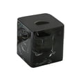 thumbnail image 3 of Porta pañuelos Macarena elegante con caja portátil de pañuelos negro, 3 of 8