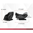 thumbnail image 7 of BestMassage Zero Gravity Full Body Massage Chair with Built-In Heat Therapy Foot Roller ,Smart Voice Controller,Bluetooth Speaker,Black, 7 of 7