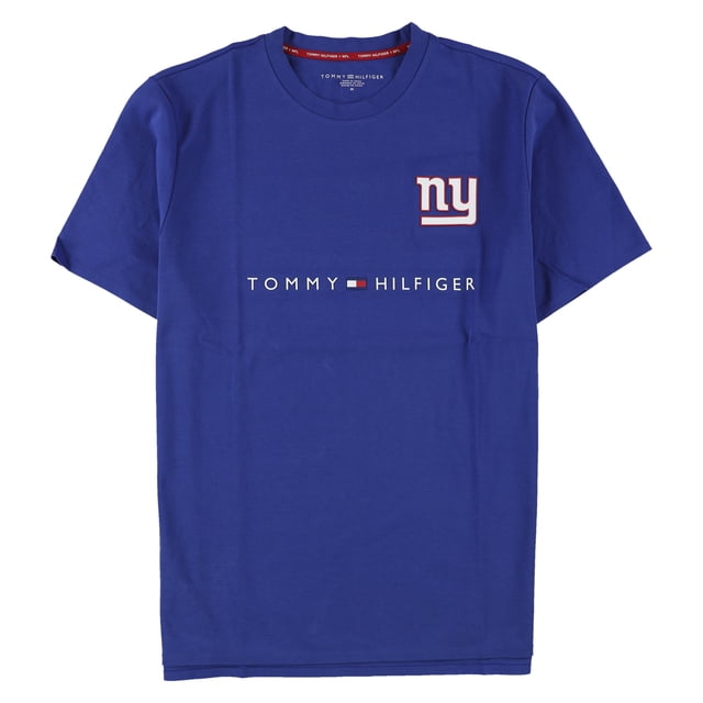 Tommy Hilfiger Hombre New York Giants Graphic Camiseta azul M