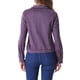 thumbnail image 3 of CHAQUETA DE SUEDE SINTÉTICO PARA MUJERES INSPIRE CHIC CON CUELLO PUNTA, BOTONES Y CORTA, TIPO MOTO, COLOR LILA, 3 of 5