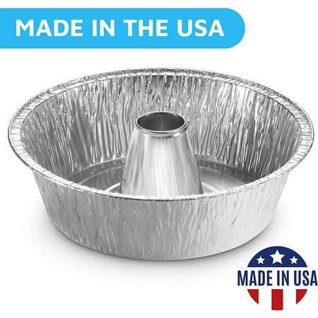 MontoPack Disposable Aluminum Foil Bundt Pans 10 Pack Cake & Pastry