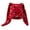 Red, variant on Fashion Leopard Print Long Ear Hat Soft Warm Acrylic Knit For Women Men Kids