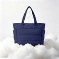 thumbnail image 5 of 16.1 Inch Quilted Puffer Tote Bag Large Work Shoulder Travel Bag for Women Beach School Tote Handbags, Quilted Carry On Bag for Travel Gym, 5 of 5