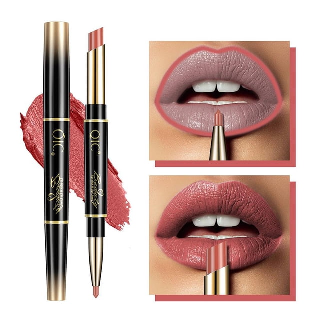 Lápiz labial automático CAIROYAR doble punta mate juego de maquillaje Water