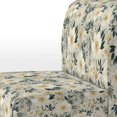 thumbnail image 4 of Designart "Radiant Poppy Bloom Cheer I" Chaise d'Appoint Blanche à Fleurs - Fauteuil de Cottage pour Chambre, 4 of 7