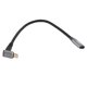 thumbnail image 5 of Cable USB C 3.1 Macho A Hurbra, Carga Rápida PD100W, Cable de Carga USB C de 10 Gbps 4K A 60 Hz, Diseño en Forma de L de 90 Grados, Trenzado de Nailon, Chapado en Oro, para vapor para vapor, 5 of 7
