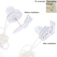 thumbnail image 3 of Kit de Réparation pour Store à Rouleau, Complet avec Mécanisme de Store à Rouleau de 32 mm, Chaîne pour Store à Rouleau et Support Métallique pour Store à Rouleau, Charge Maximale 5 kg, 3 of 5