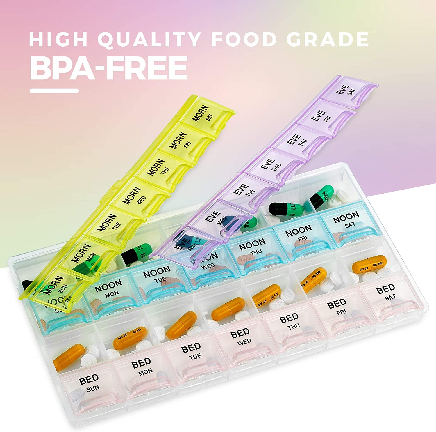 MEDca Monthly Pill Organizer 2-Pack photo 3