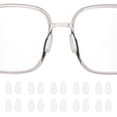 thumbnail image 1 of Uxcell 10 Pares de Almohadillas para Gafas de 2.5mm, Agarre de Nariz de Cristal, Gota de Agua Clara, 1 of 7