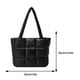 thumbnail image 2 of Bolso Hobo de plumón para mujer bolso ligero con asa superior bolso de mano suave bolso de trabajo de viaje, 2 of 9