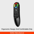 thumbnail image 3 of Q6 RRO 2.4G Voz Control remoto Inalámbrico Air Mouse Giroscopio, 3 of 8