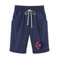 thumbnail image 1 of Pantalones Cortos Casuales para Mujer Día de la Independencia Impreso Elástico de la Cintura, Pantalones Cortos de Verano para Mujeres, 1 of 4