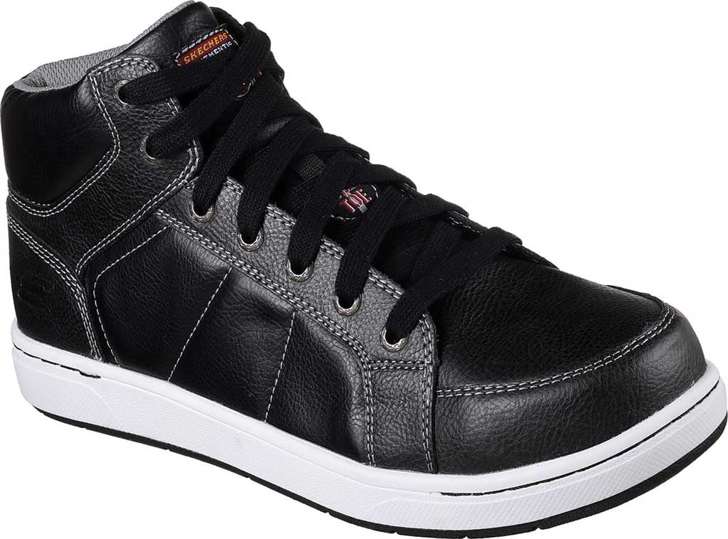 skechers mens high top sneakers