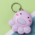 thumbnail image 2 of Limei Fidget Toys Stress Relief Hand Toys, Mini Cat Paw Push Fidget Toy Keychain Keyring for Kids Adults, Mini Fidget Sensory Toys Stocking Filler, Fidget Game Keychain with Light Music, 2 of 2