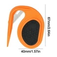 thumbnail image 4 of Peine Con Abierto para Cuchilla Cortador Pelo Y Gatos El Cuidado () Naranja, 4 of 4
