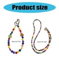 thumbnail image 3 of Trend Beaded Phone Lanyard Nylon String Crossbody Strap Fashionable General Phone Case Lanyard Long for Casual Use Smiley face color, 3 of 4