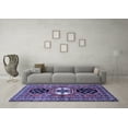 thumbnail image 3 of Ahgly Company Indoor Rectangle Persian Blue Traditional Area Rugs, 4' x 6', 3 of 4