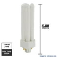 thumbnail image 4 of SUNLITE GX24Q-3, Triple Tube 4 Pin, 32W 3500k Bulb, 4 of 4