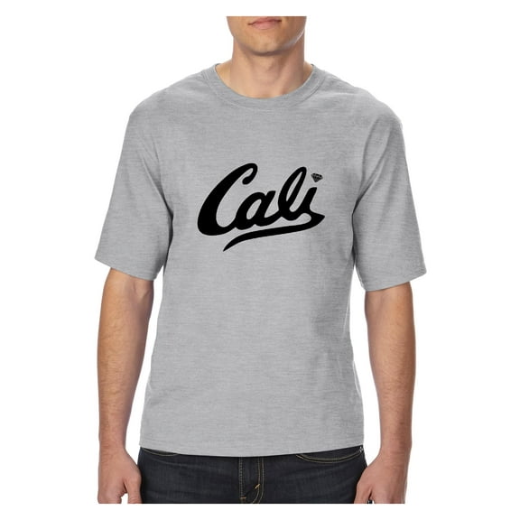 Normal is Boring - Big Men's T-Shirt, up to Tall Size 3XLT - California Cali