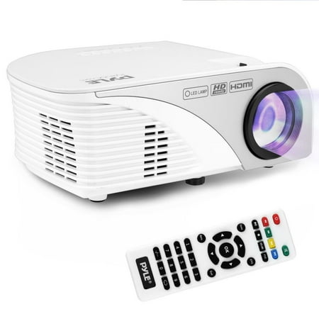 PYLE PRJG95 - Digital Multimedia Projector with 1080p Support, Up to 120’’ Display Screen, HDMI + USB