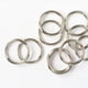 thumbnail image 4 of 10 piezas de hebilla de cinturón de correas de O de gancho de metal de 0,98 pulgadas de diámetro interior Hugo Anillo de O, 4 of 9