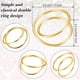 thumbnail image 2 of Laklulu Servilleteros, Servilleteros de aleación Simple, Servilletero, Anillo para Bodas, recepciones, Cenas, Navidad, decoración de Mesa de Buffet, 2 of 5