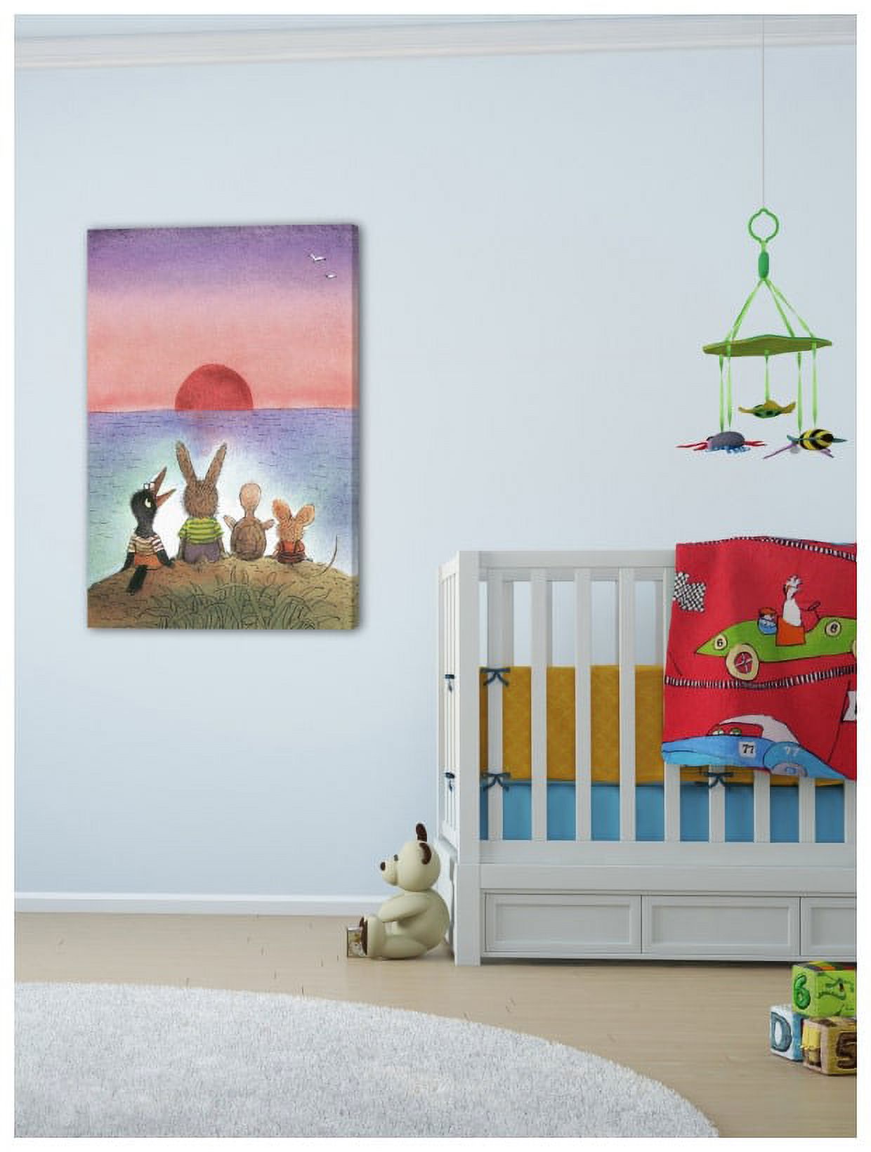 Marmont Hill "Sunset" by Curtis Painting Print on Canvas