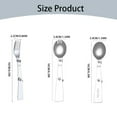 thumbnail image 3 of Tableware Set,Foldable Spoons And Forks Are Suitable For Insulated Boxes Food Cans Portable Replacements And Stainless Spoons And Forks Are Suitable For Travel Camping Picnicking Out Activities, 3 of 8