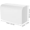 thumbnail image 2 of ABCISI Outlet Cover Box, Waterproof Outlet Cover, Outdoor Plug Cover, Flip Weatherproof Outlet Cover, Adhesive Outdoor Receptacle Cover, Receptacle Protector for for Home Improvement, 86 Type White, 2 of 9