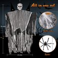 thumbnail image 3 of Maojin Halloween Decoration Halloween Hanging Witch Hats Battery Operated LED Halloween Decorations For Home Party Garden (8 Pcs), 3 of 8